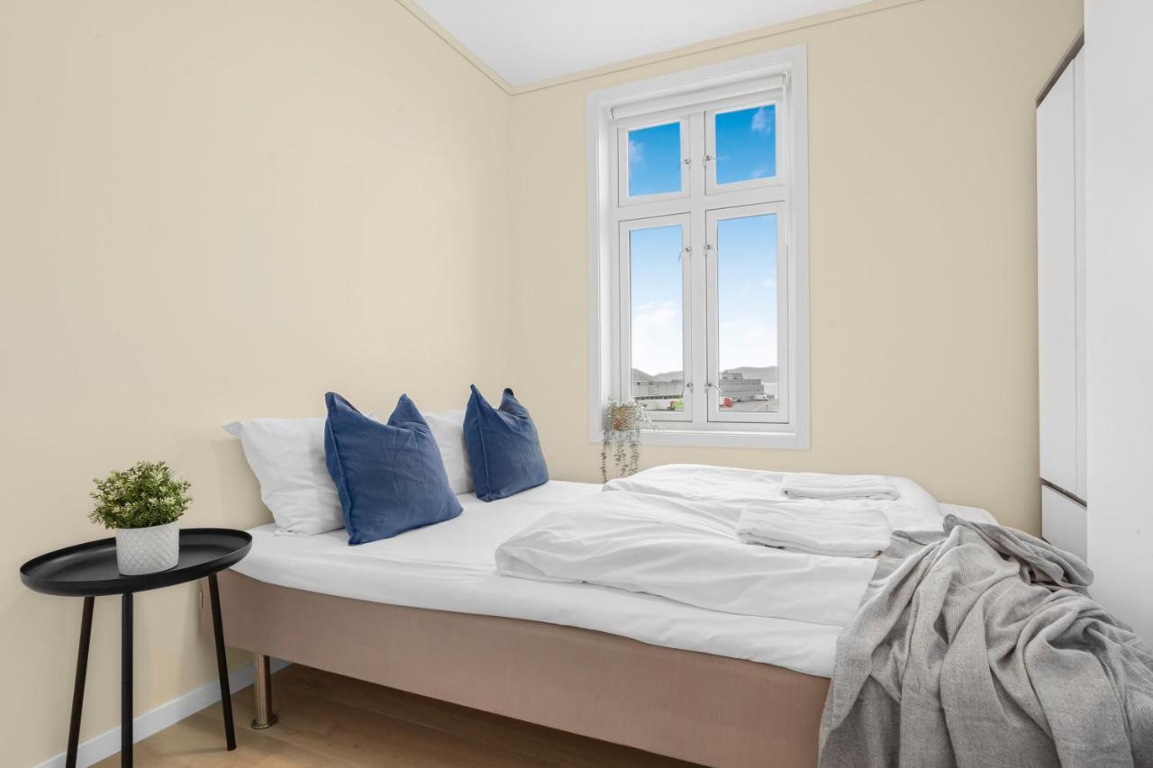 Contemporary City-Apartement With Views Of The Dock! Bergen Exteriér fotografie