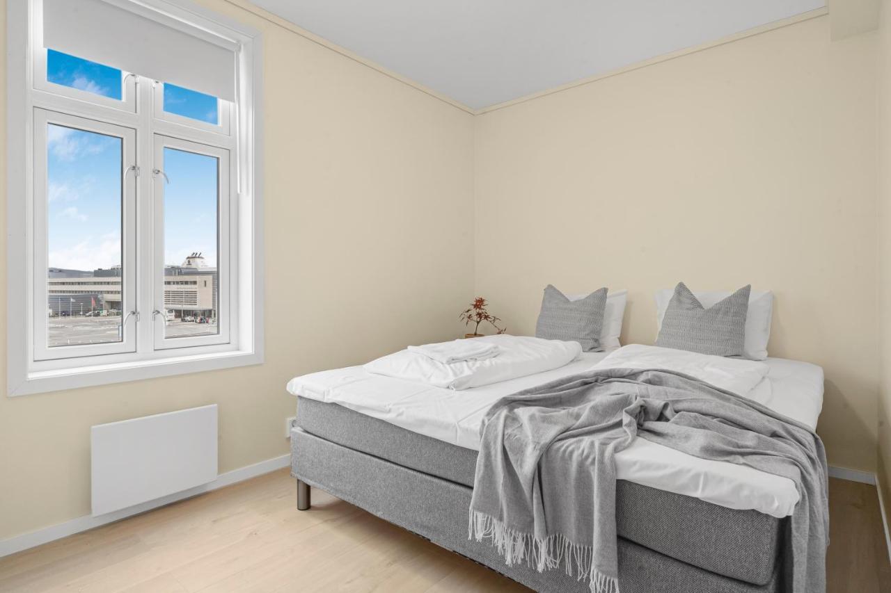Contemporary City-Apartement With Views Of The Dock! Bergen Exteriér fotografie